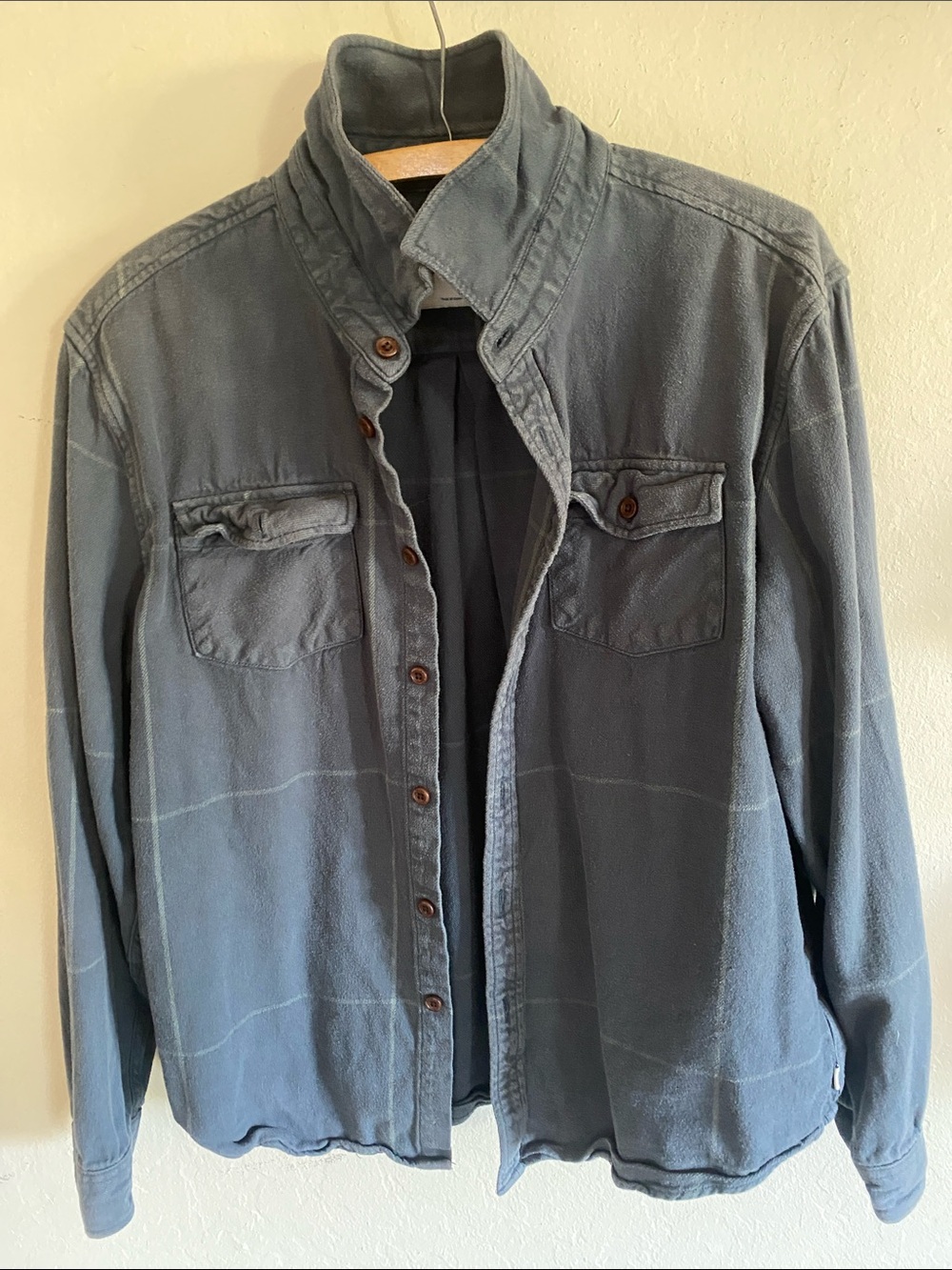 Katin Navy Plaid Overshirt